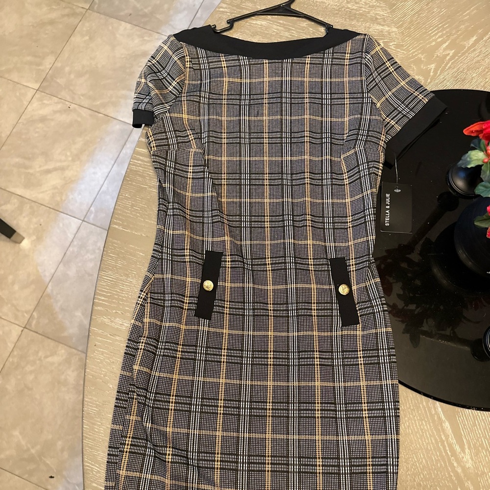 Plaid dress